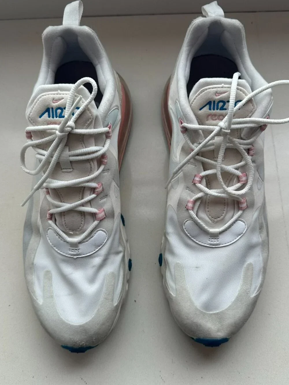 Nike Air Max 270 React American Modern Summit White A04971-100 Shoes‎ 11